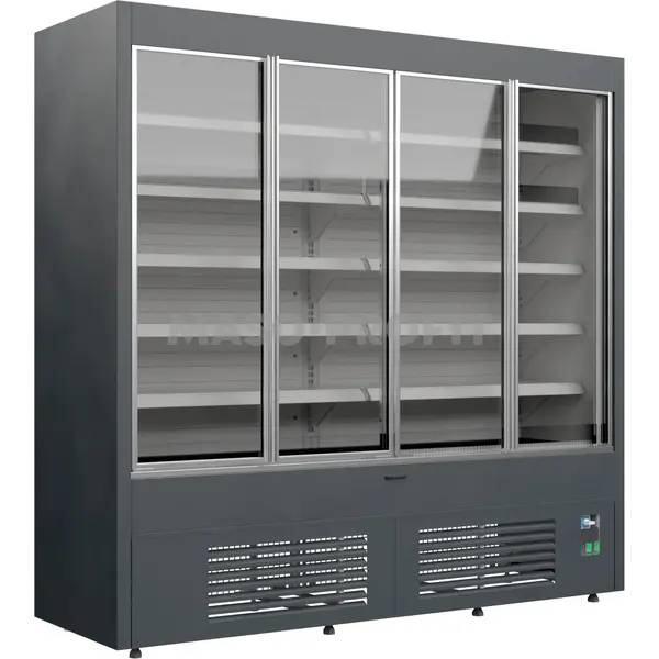 Tefcold Vitrína chladící přístěnná Varna 210/60 DUZ mini boky plné,