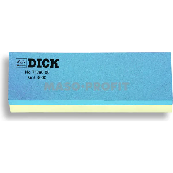 F. Dick Kámen brusný 3000/5000 s protiskluzovou podložkou a vodítkem