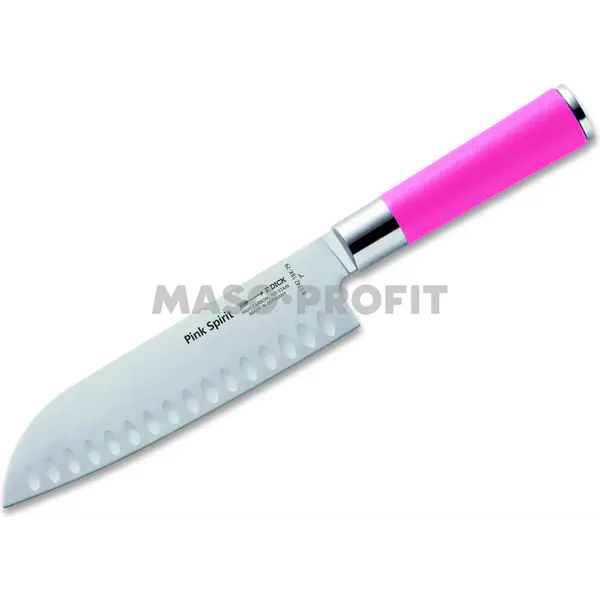 F. Dick Nůž Santoku se spec. výbrusem Pink Spirit 18 cm   8 1742 18K-79