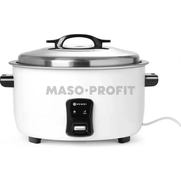 HENDI Rýžovar, 10 l, HENDI, Kitchen Line, 10L, 230V/2900W, 528x487x(H)370mm