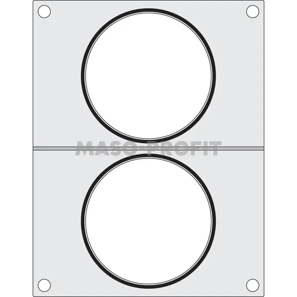 HENDI Matrice 2 polévkové misky pr. 115mm