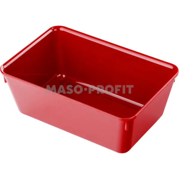 PricoPlex Miska lesklá červená 210x140x80mm