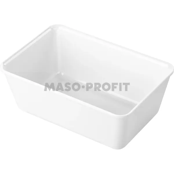 PricoPlex Miska lesklá bílá 210x140x80mm