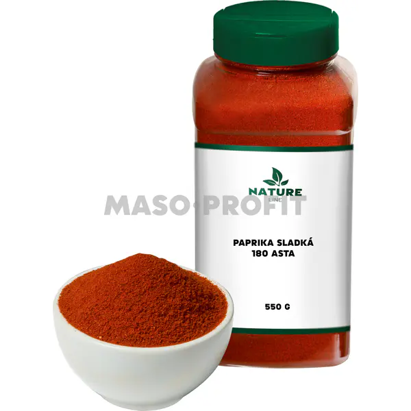 Nature line Paprika sladká mletá 180 ASTA 550g dóza