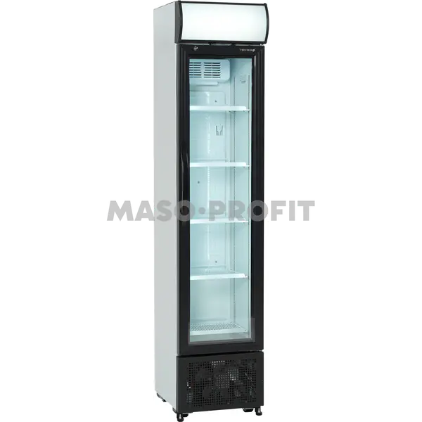 Tefcold Skříň chladicí prosklené dveře FSC175H