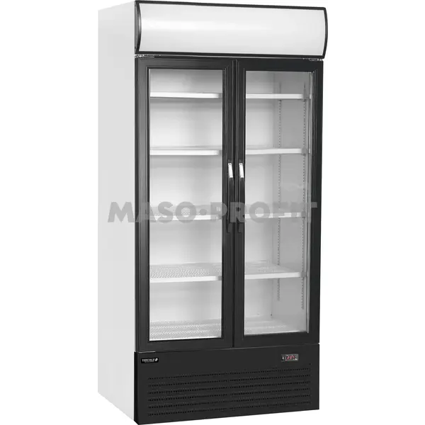 Tefcold Skříň chladicí prosklené dveře FSC1000H