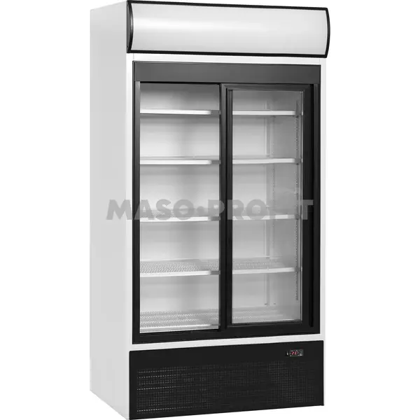 Tefcold Skříň chladicí prosklené dveře FSC1000S