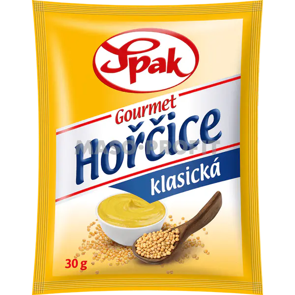 Spak Klasická hořčice 30g   50 ks