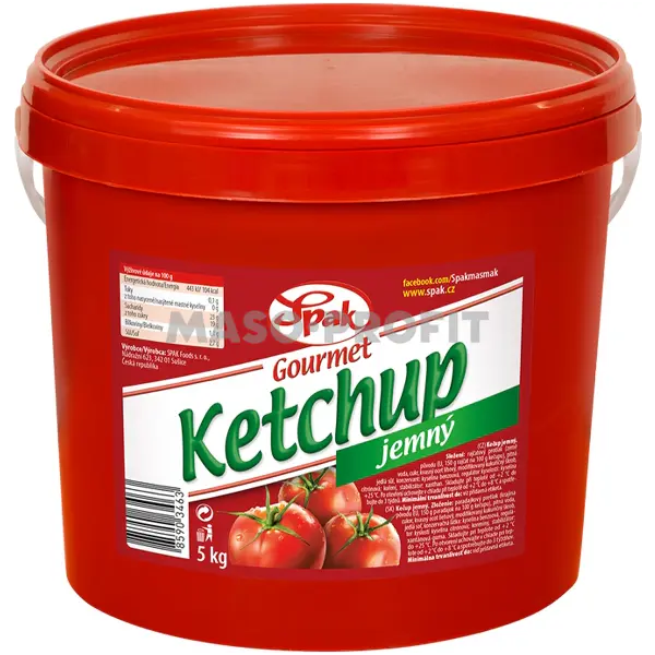 Spak Gourmet ketchup 5 kg jemný