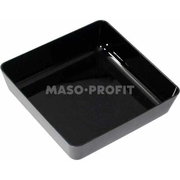 Miska černá ABS 280x280x70mm  121.5028280.17