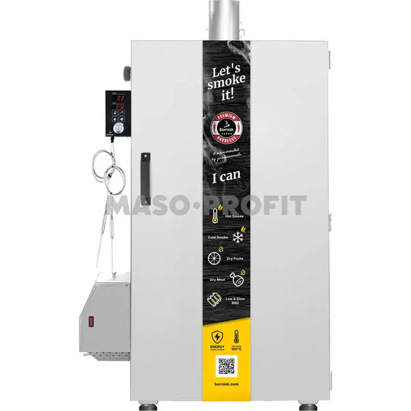 Borniak Udírna BBDS-NW-150 digitální nerez wifi