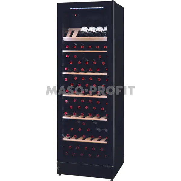 Tefcold Skříň chladicí vhodná pro chlazení vína WFG 185 černá