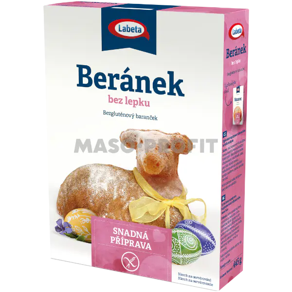 Labeta Beránek bez lepku 445g