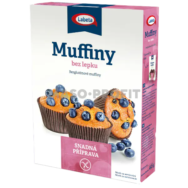 Labeta Muffiny bez lepku 445g