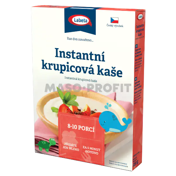 Labeta Krupicová instantní kaše 250g