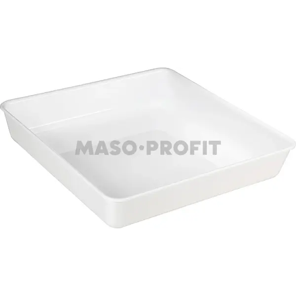 PricoPlex Miska bílá 265x265x50 PC, ABS