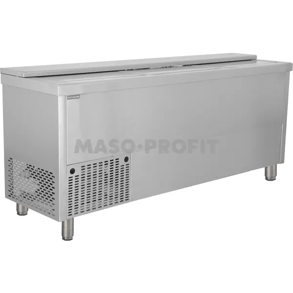 Tefcold Skříň chadicí pultová na láhve nerez BHC200X1