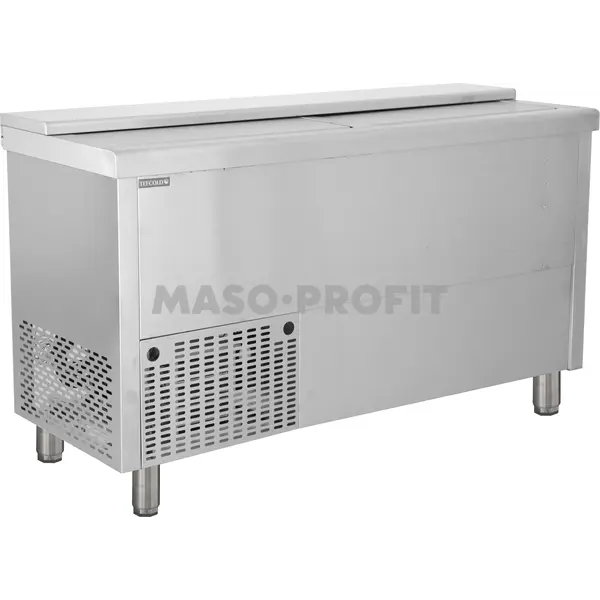 Tefcold Skříň chadicí pultová na láhve nerez BHC150X1