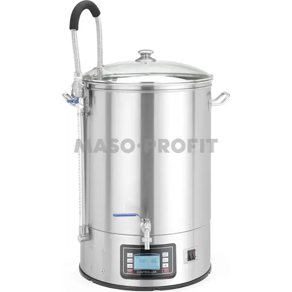 HENDI Kotel na vaření piva, HENDI, 40 l, 230V/2500W, ⌀400x(H)630mm