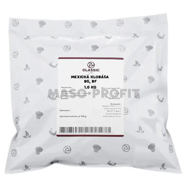 Classic line Směs kořenící - Mexická klobása  BG BF 1Kg