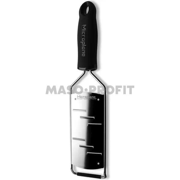Microplane Struhadlo Gourmet širší proužky černá rukojeť