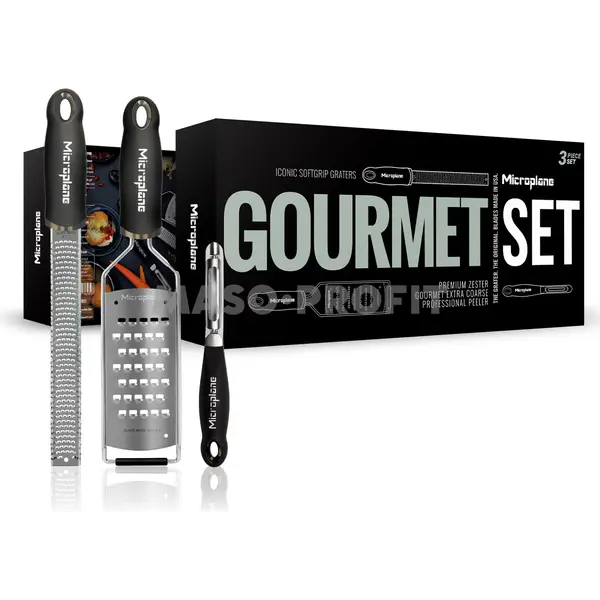 Microplane Set Gourmet struhadel 2ks se škrabkou