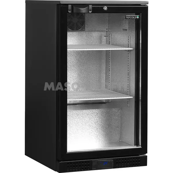 Tefcold Minibar prosklené křídlové dveře, černá DB106H