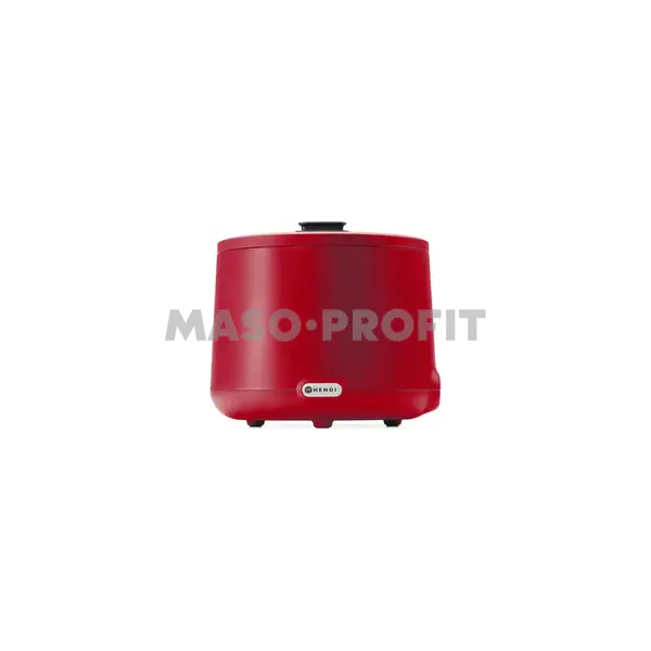 HENDI Kotlík na polévku UNIQ, 8L, Červená, 220-240V/500W