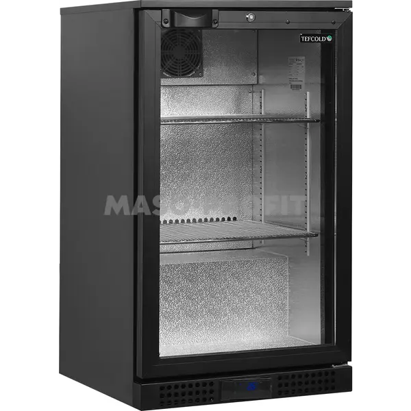 Tefcold Minibar prosklené křídlové dveře, černá BA6H