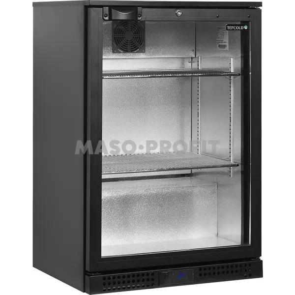 Tefcold Minibar prosklené křídlové dveře, černá BA11H