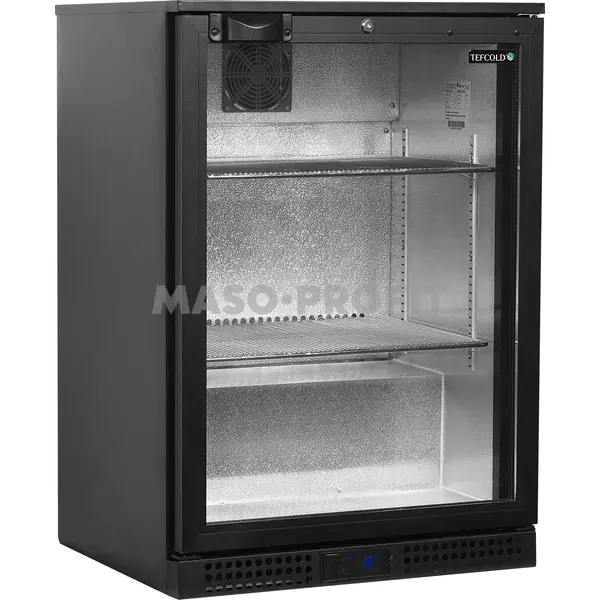 Tefcold Minibar prosklené křídlové dveře, černá BA21H