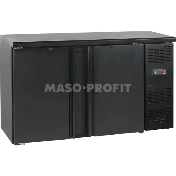 Tefcold Minibar, plné křídlové dveře, černá CBC 210