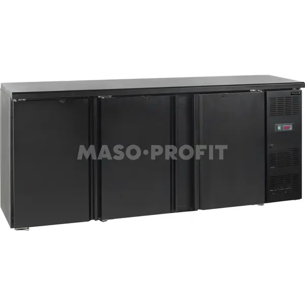 Tefcold Minibar, plné křídlové dveře, černá CBC 310