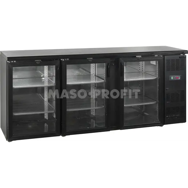 Tefcold Minibar, prosklené křídlové dveře CBC 310 G