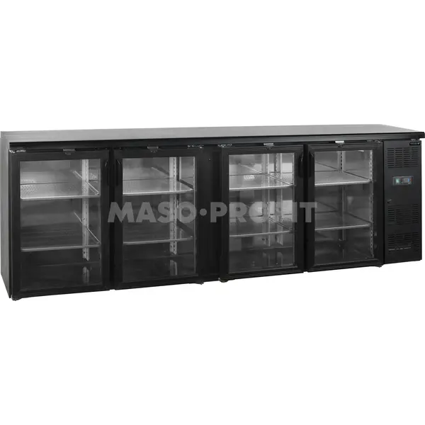 Tefcold Minibar, prosklené křídlové dveře CBC 410 G