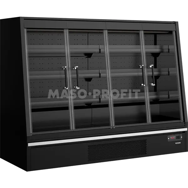 Tefcold Vitrína chladicí přístěnná, kř. dveře Galaxy+ GPL20FGD Black