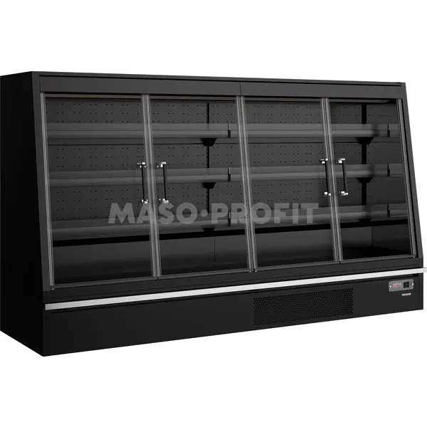 Tefcold Vitrína chladicí přístěnná, kř. dveře Galaxy+ GPL26FGD Black