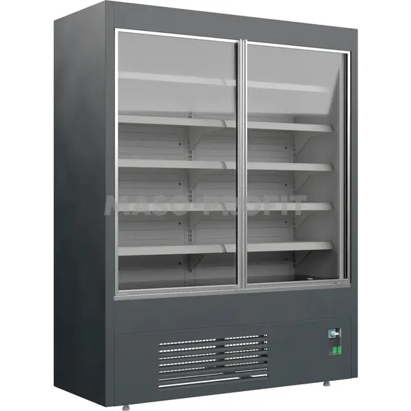 Tefcold Vitrína chladicí  přístěnná, kř. dveře Varna 160/60 DUZ mini