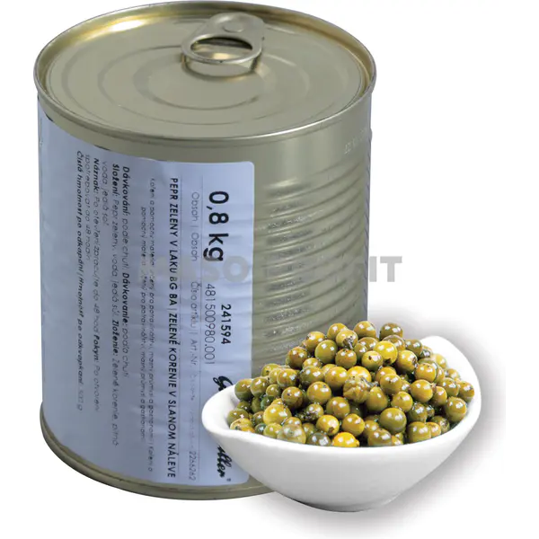 Gewürzmüller Pepř zelený v láku 800 g