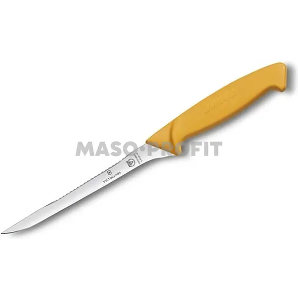Victorinox Nůž filetovací, extra úzký, flexi, úzká rukojeť 16 cm  SWIBO 5.8448.16
