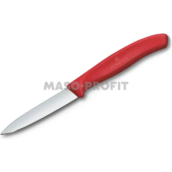 Victorinox Nůž na zeleninu 8 cm červený