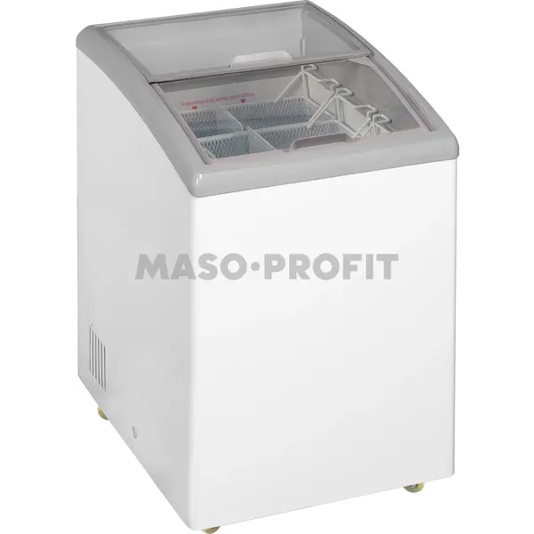 Tefcold Mraznička pultová  prosklené posuv. víko IDC152-W1