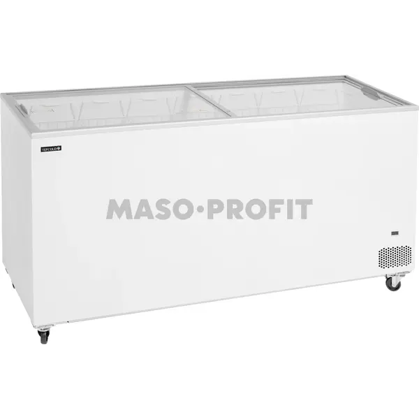 Tefcold Mraznička pultová  prosklené rovné víko IC552SC