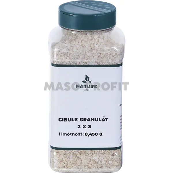 Nature line Cibule granulát 3x3 450g dóza