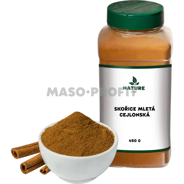 Nature line Skořice mletá cejlonská 450g doza