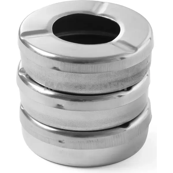 HENDI Popelník s víkem, 3 ks, ⌀90x28mm