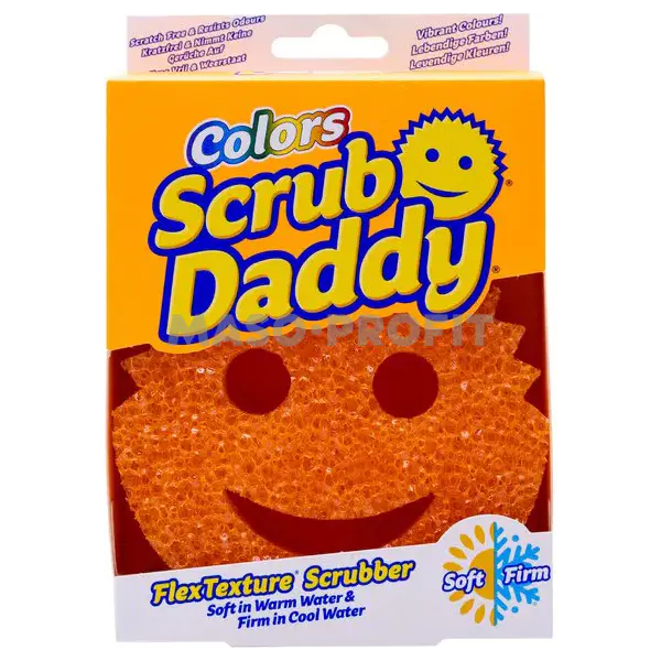 Scrub Daddy Houbička Colors Single Packs (oranžová)