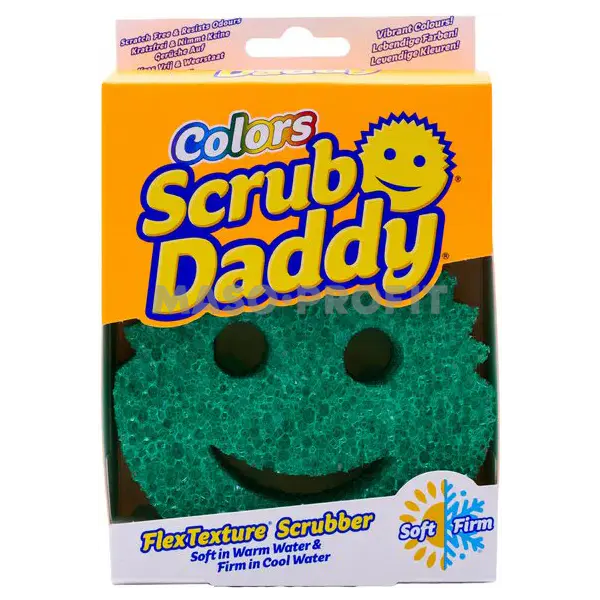 Scrub Daddy Houbička Colors Single Packs (zelená)
