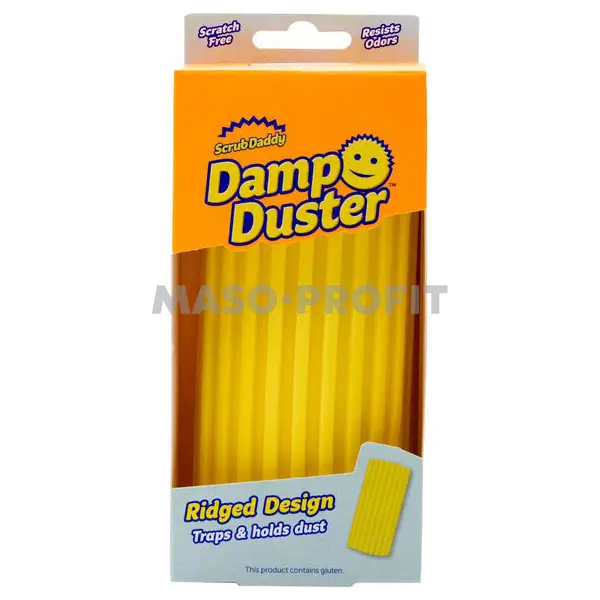 Scrub Daddy Houbička na utírání prachuDamp Duster (žlutá)
