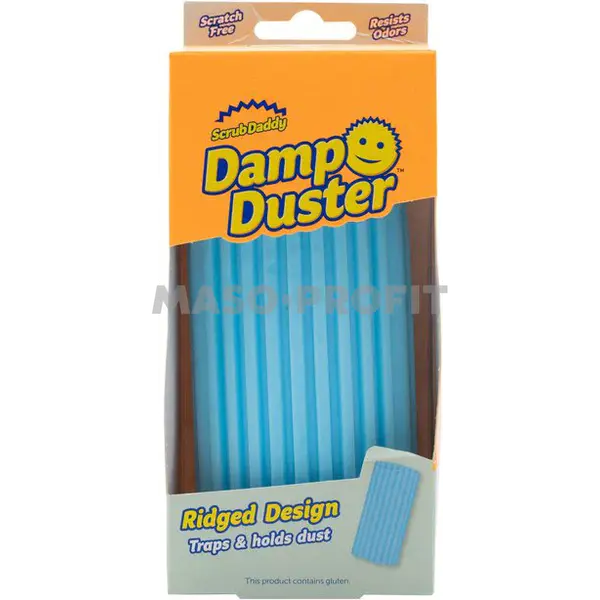 Scrub Daddy Houbička na utírání prachu Damp Duster (modrá)